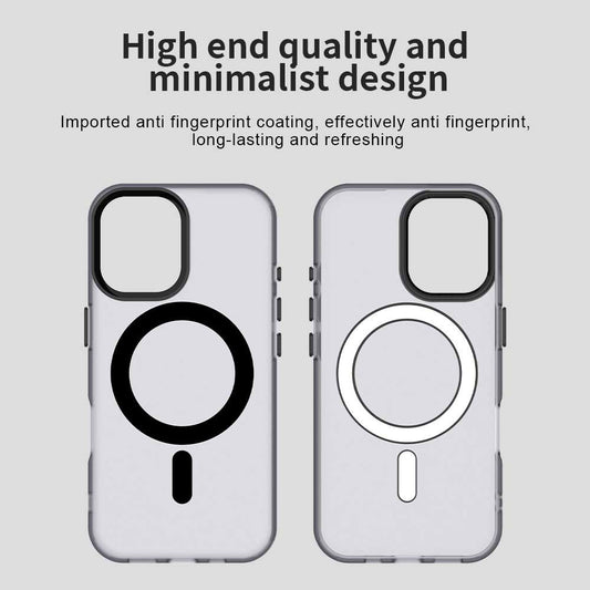 MagSafe-etui til Apple iPhone 16, Techsuit, CandyCase, Sort