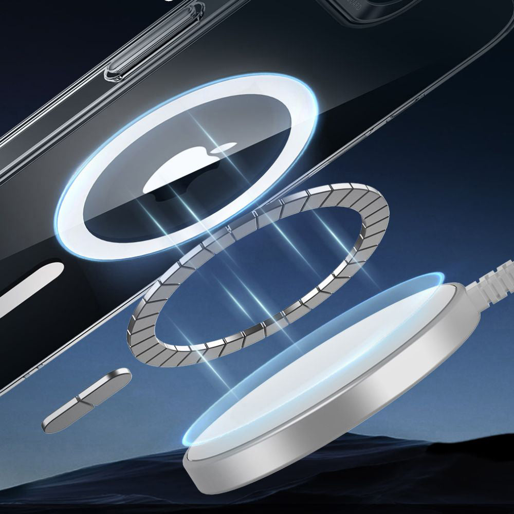 MagSafe cover til Apple iPhone 17e / 16e, ESR, Classic Hybrid, Gennemsigtig