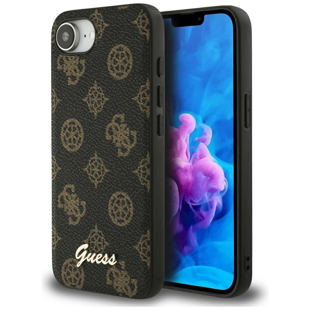 MagSafe cover til Apple iPhone 17e / 16e, Guess, Peony Script, Sort
