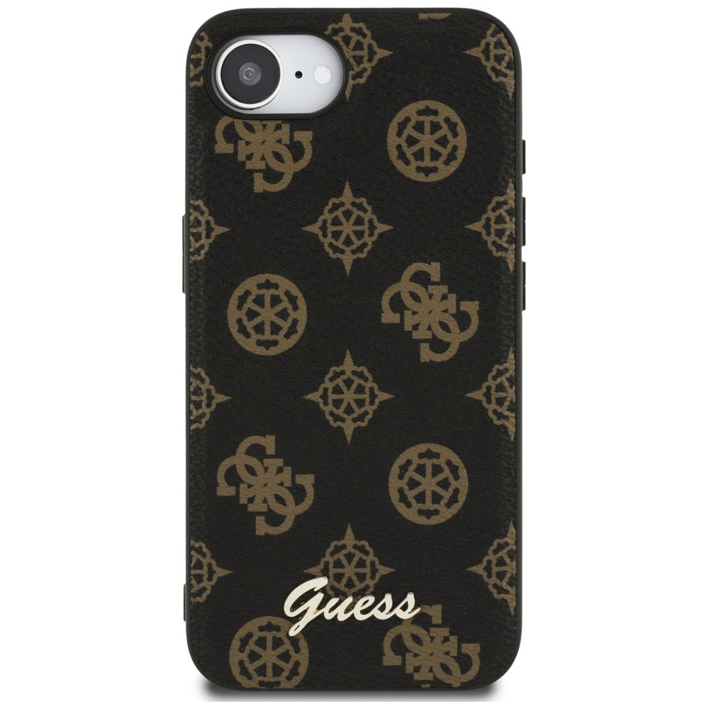 MagSafe cover til Apple iPhone 17e / 16e, Guess, Peony Script, Sort