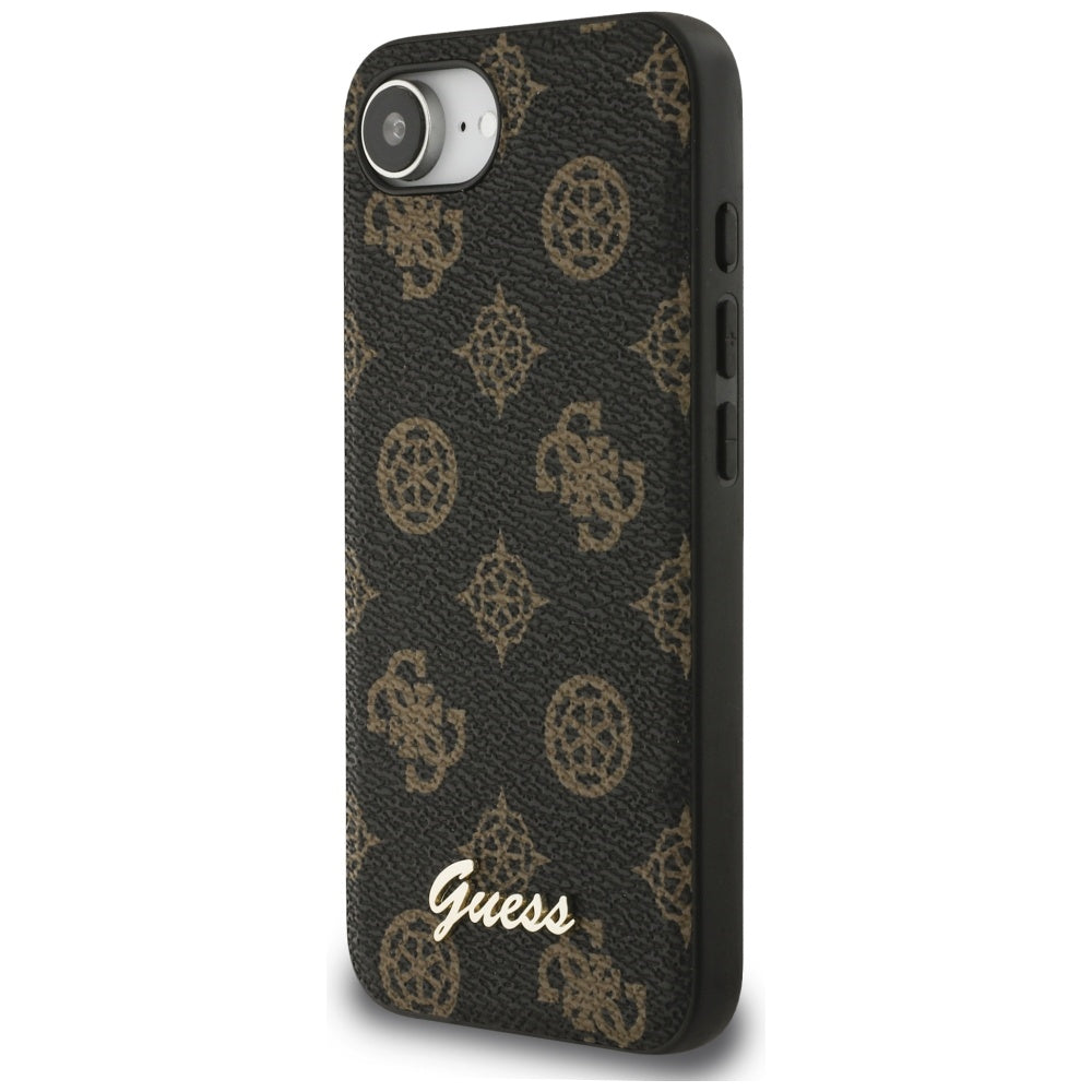 MagSafe cover til Apple iPhone 17e / 16e, Guess, Peony Script, Sort