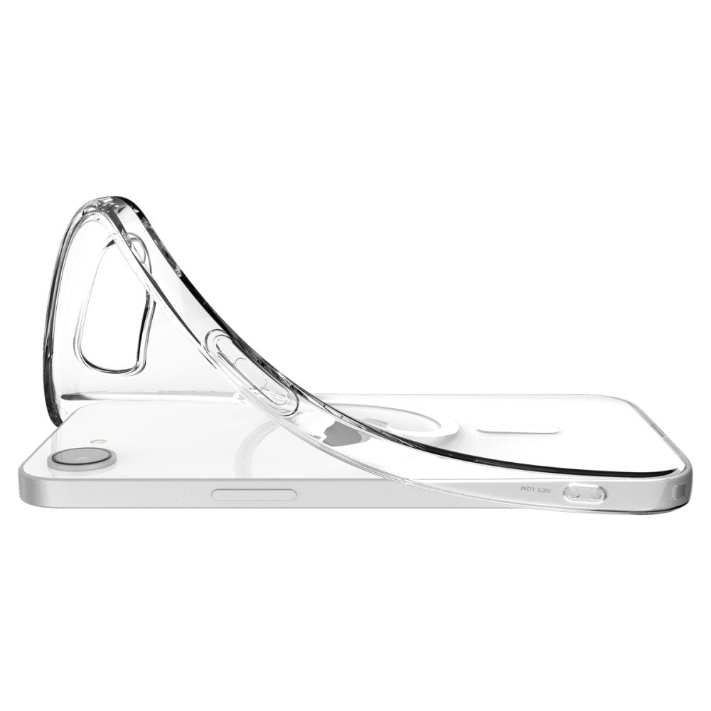 MagSafe cover til Apple iPhone 17e / 16e, Spigen, Liquid Crystal, Gennemsigtig
