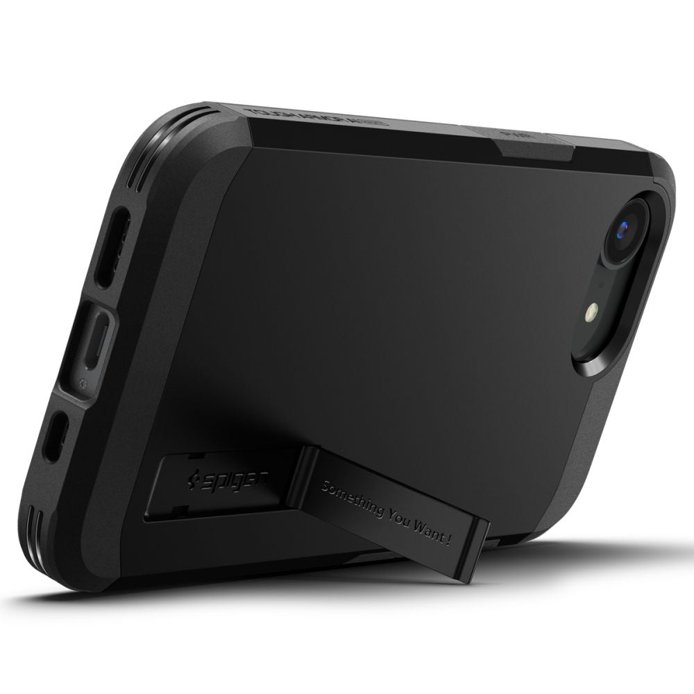 MagSafe cover til Apple iPhone 17e / 16e, Spigen, Tough Armor, Sort