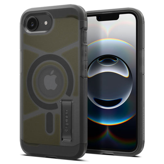 MagSafe cover til Apple iPhone 17e / 16e, Spigen, Tough Armor, Satin Sort