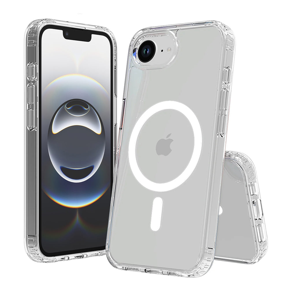 MagSafe-etui til Apple iPhone 17e / 16e, Techsuit, Pro, Transparent