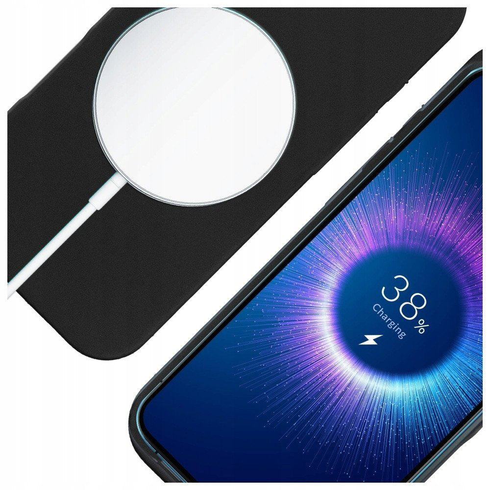 MagSafe cover til Apple iPhone 17, 3MK, Hardy, Sort