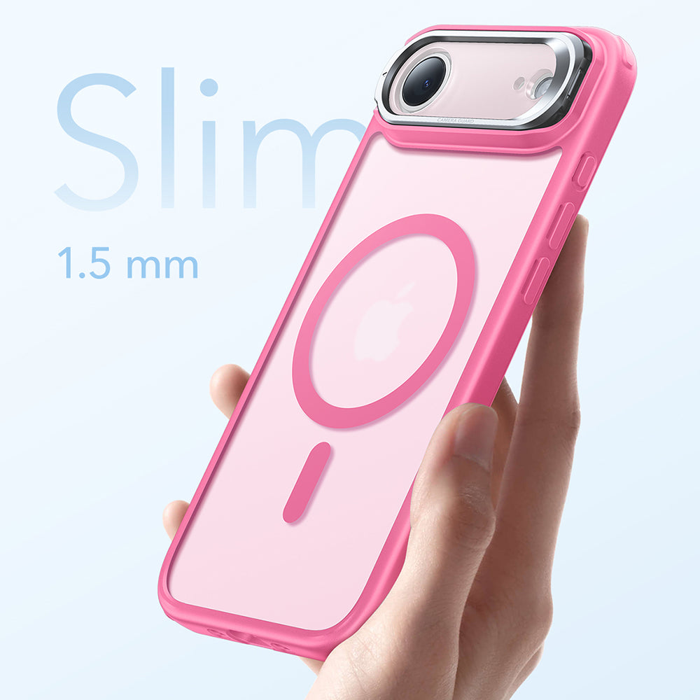MagSafe cover til Apple iPhone 17 Air, ESR, Classic Hybrid Kickstand, Satinrosa