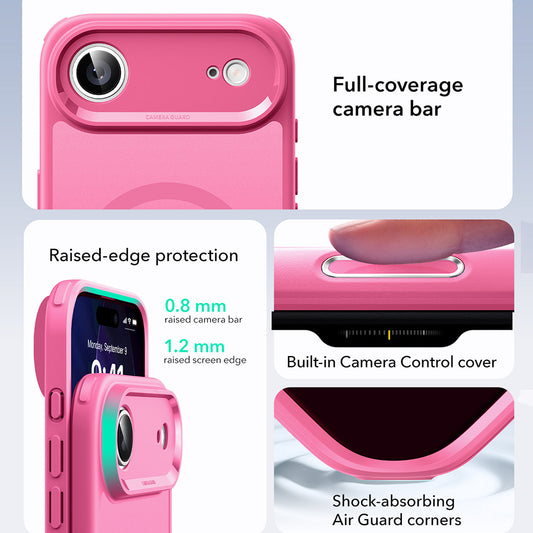 MagSafe cover til Apple iPhone 17 Air, ESR, Classic Hybrid, Satinrosa