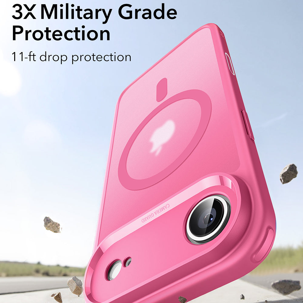 MagSafe cover til Apple iPhone 17 Air, ESR, Classic Hybrid, Satinrosa