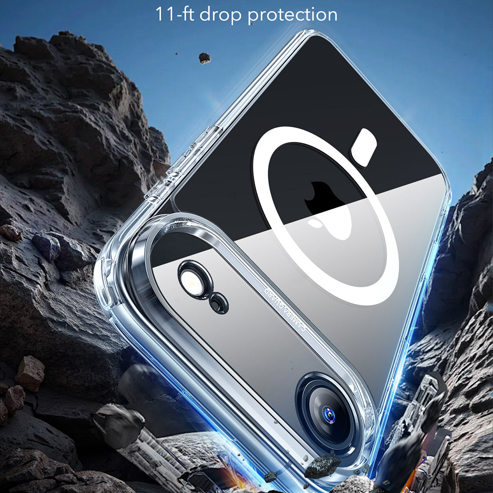 MagSafe cover til Apple iPhone 17 Air, ESR, Classic Hybrid, Transparent