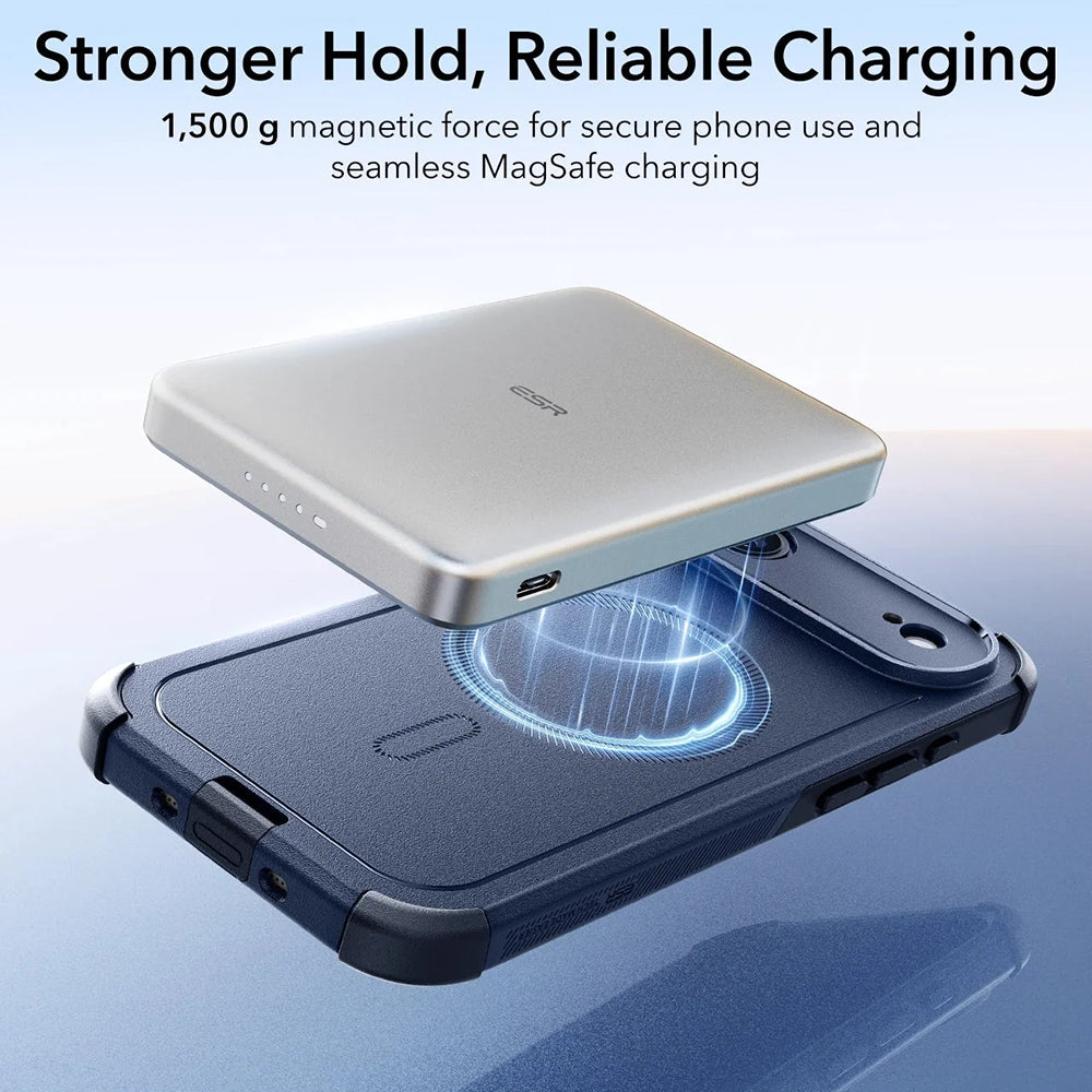 MagSafe cover til Apple iPhone 17 Air, ESR, Cyber, Blå