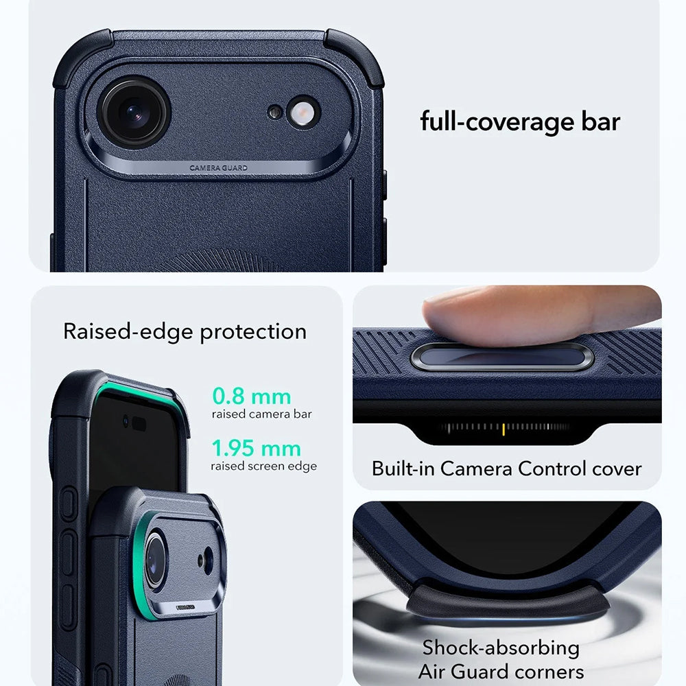 MagSafe cover til Apple iPhone 17 Air, ESR, Cyber, Blå