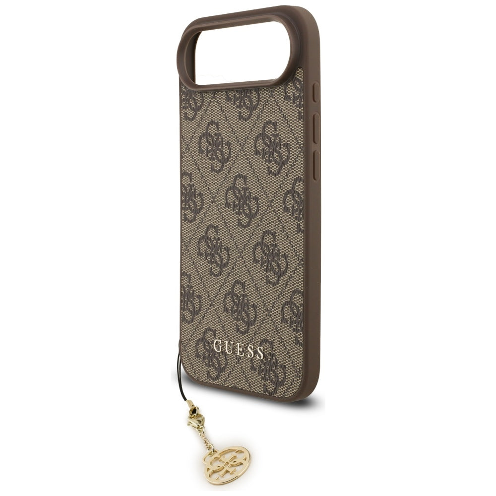 MagSafe cover til Apple iPhone 17 Air, Guess, 4G Charm Cradle, Brun