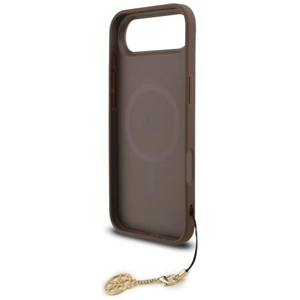 MagSafe cover til Apple iPhone 17 Air, Guess, 4G Charm Cradle, Brun