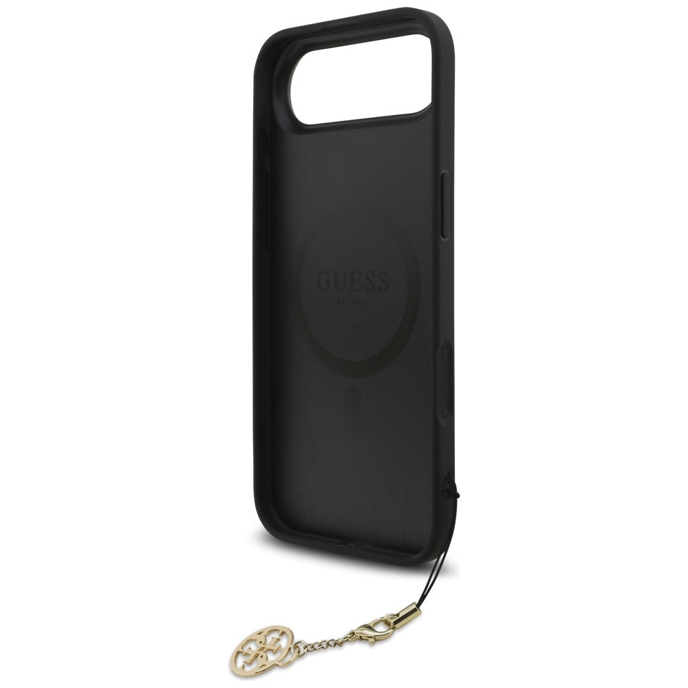 MagSafe cover til Apple iPhone 17 Air, Guess, 4G Charm Cradle, Sort