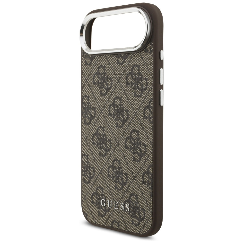 MagSafe cover til Apple iPhone 17 Air, Guess, 4G Classic Logo, Brun