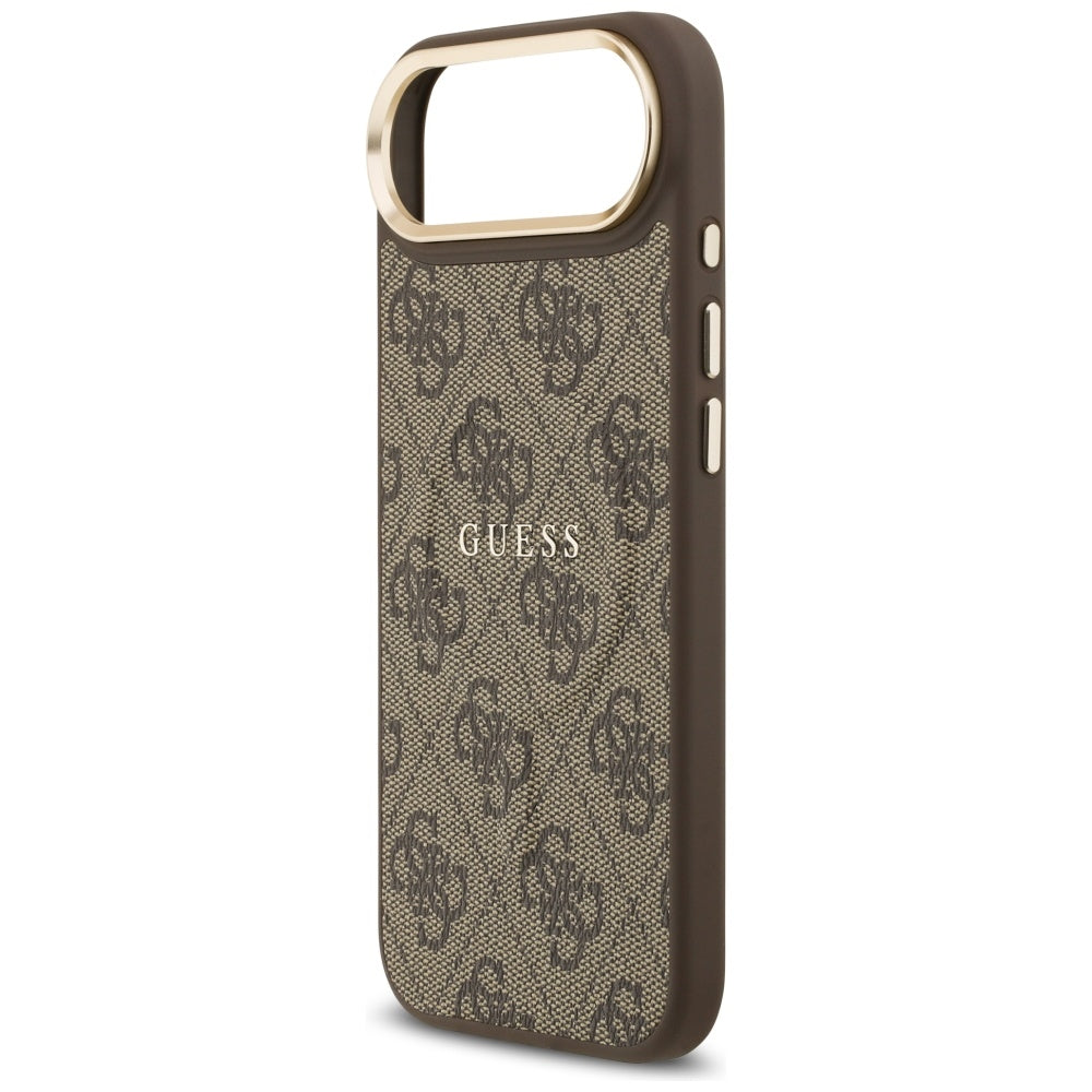 MagSafe Case for Apple iPhone 17 Air, Guess, 4G Classic, Brown
