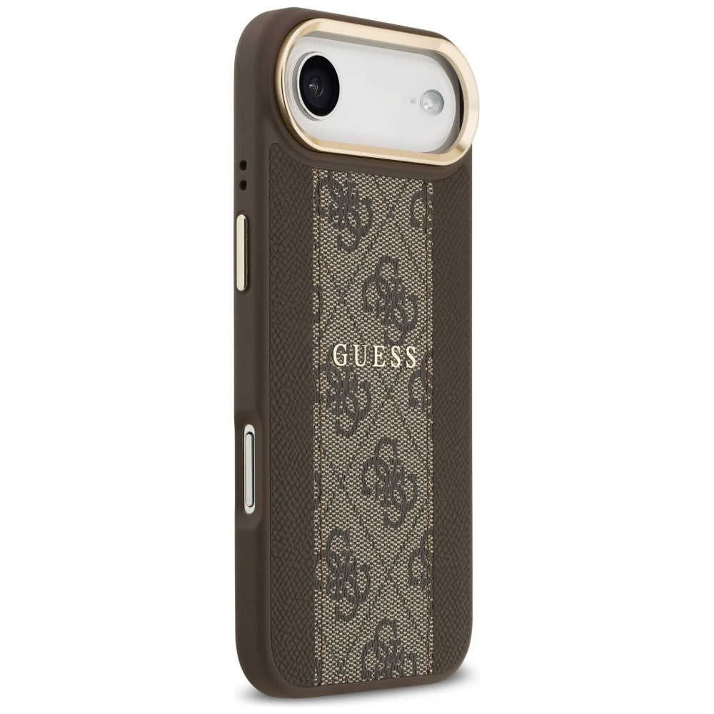 MagSafe cover til Apple iPhone 17 Air, Guess, 4G Stripe, Brun