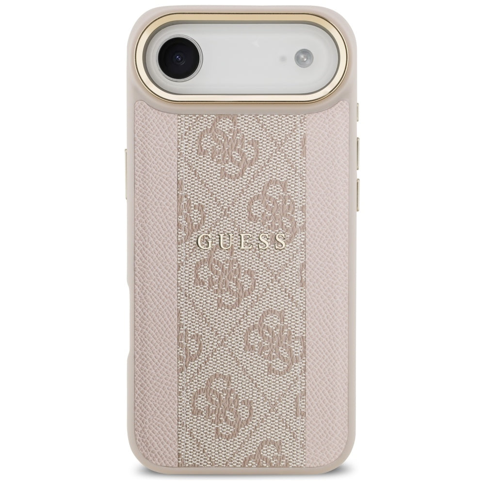MagSafe cover til Apple iPhone 17 Air, Guess, 4G Stripe, Pink