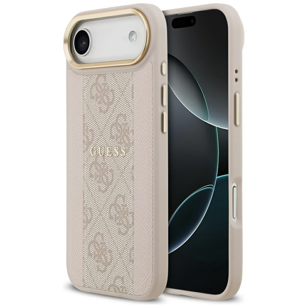 MagSafe cover til Apple iPhone 17 Air, Guess, 4G Stripe, Pink