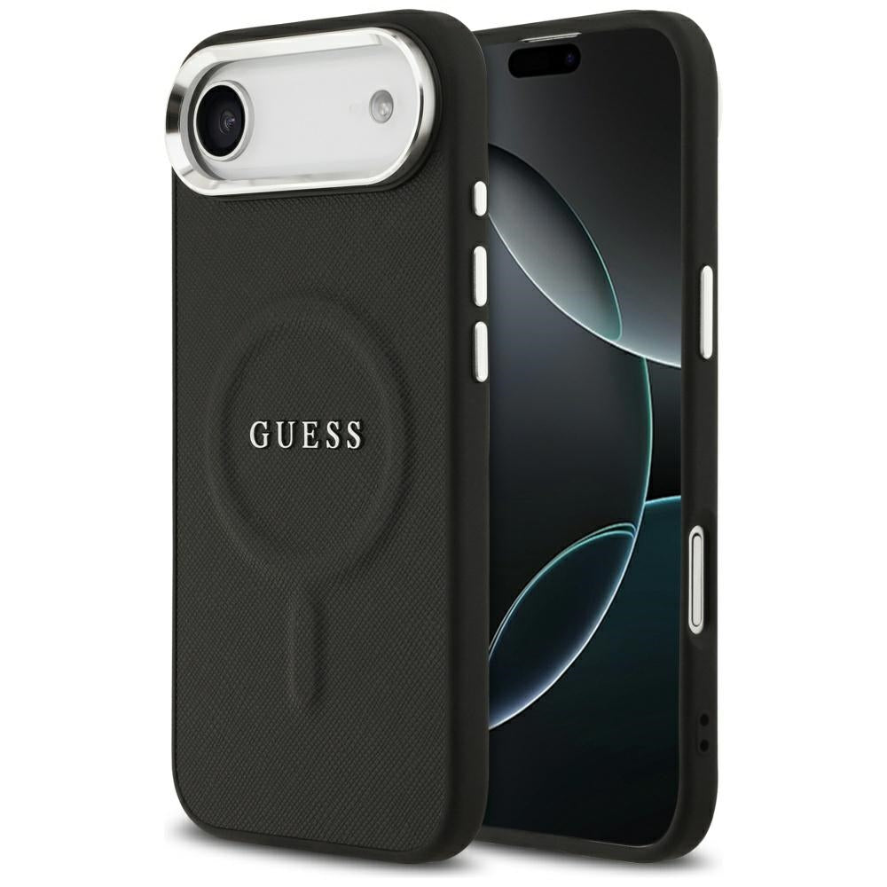 MagSafe cover til Apple iPhone 17 Air, Guess, Classic Logo, Sort