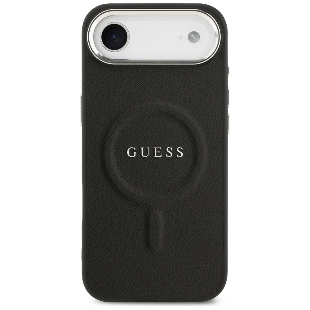 MagSafe cover til Apple iPhone 17 Air, Guess, Classic Logo, Sort