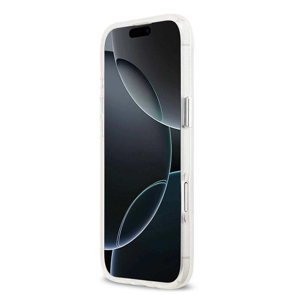 MagSafe cover til Apple iPhone 17 Air, Guess, IML Gradient Triangle Logo, Transparent