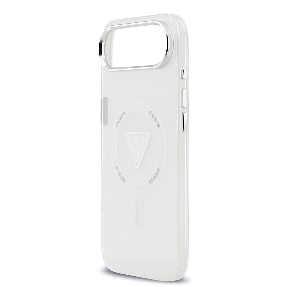 MagSafe cover til Apple iPhone 17 Air, Guess, IML Gradient Triangle Logo, Transparent