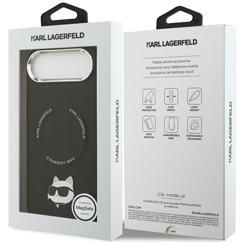 MagSafe cover til Apple iPhone 17 Air, Karl Lagerfeld, Choupette Pin, Sort