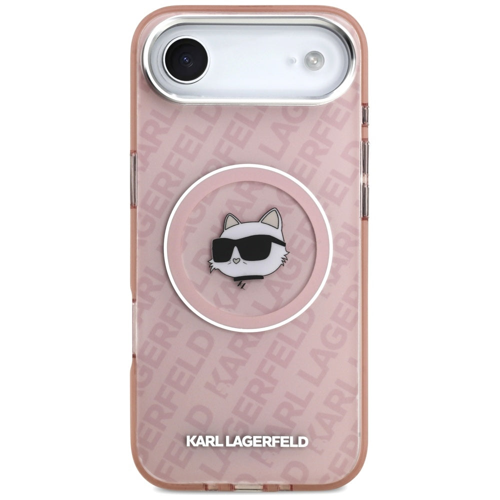 MagSafe cover til Apple iPhone 17 Air, Karl Lagerfeld, IML Choupette's Head, Pink