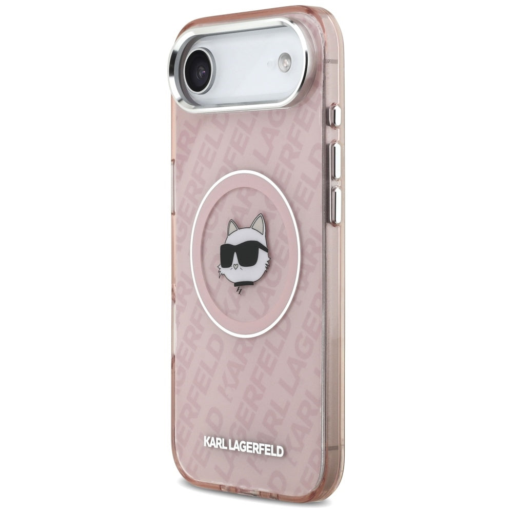 MagSafe cover til Apple iPhone 17 Air, Karl Lagerfeld, IML Choupette's Head, Pink