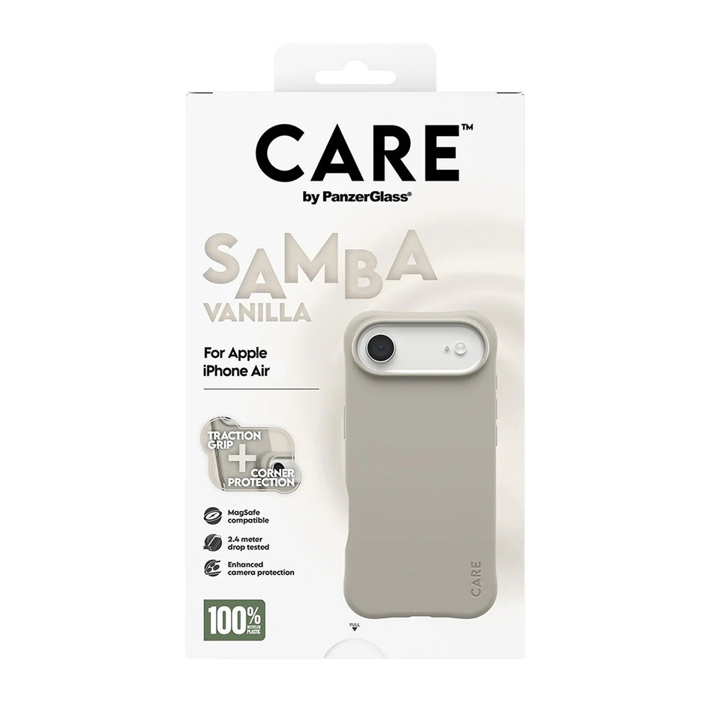 MagSafe cover til Apple iPhone 17 Air, PanzerGlass, Fashionable Care, Beige
