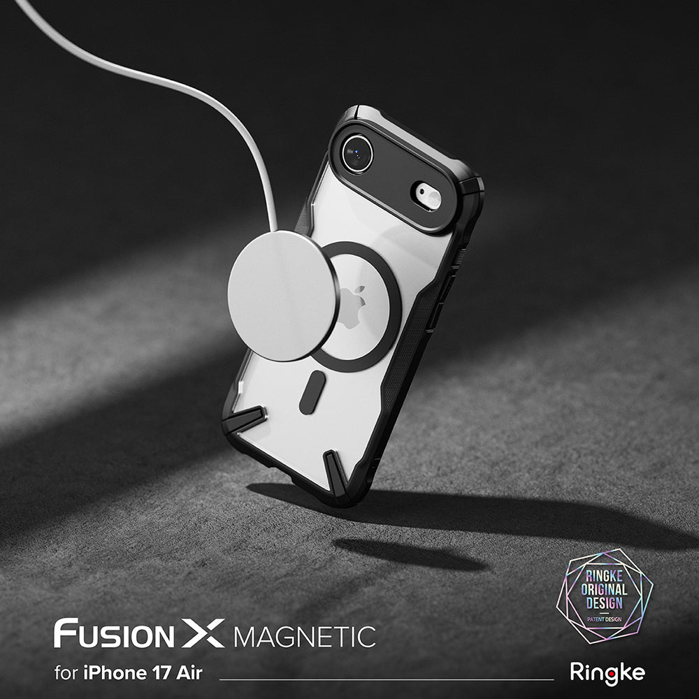 MagSafe cover til Apple iPhone 17 Air, Ringke, Fusion X, Sort