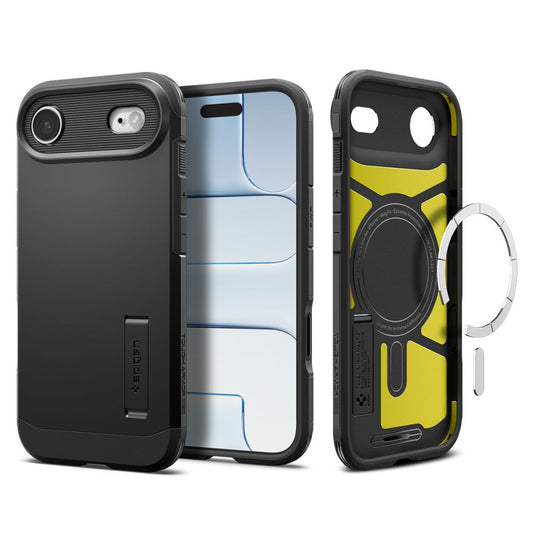 MagSafe cover til Apple iPhone 17 Air, Spigen, Tough Armor T, Sort