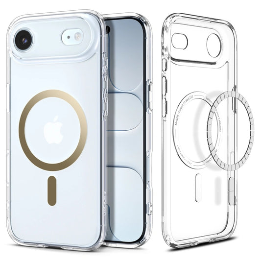 MagSafe cover til Apple iPhone 17 Air, Spigen, Ultra Hybrid, Gennemsigtig Guld