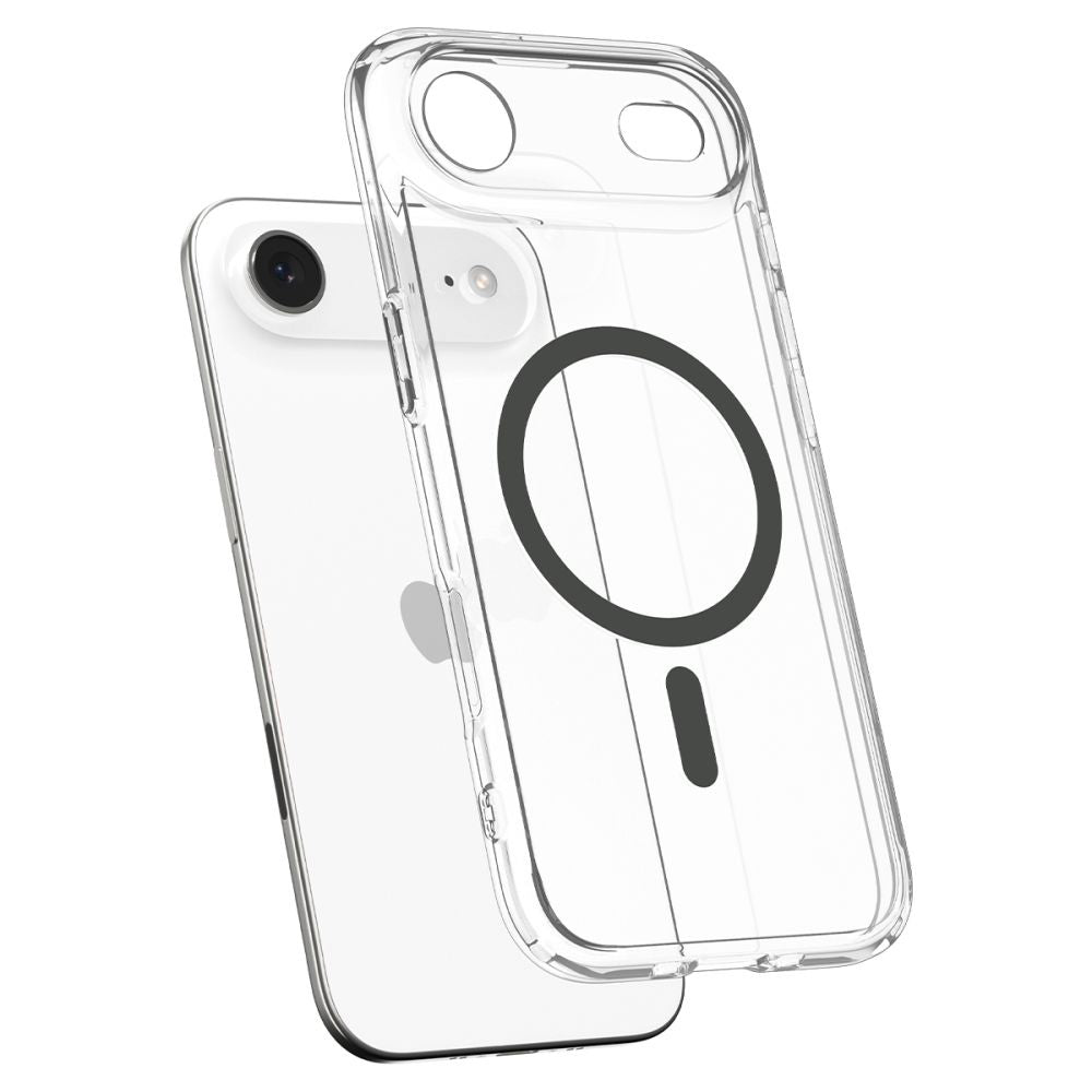 MagSafe cover til Apple iPhone 17 Air, Spigen, Ultra Hybrid, Transparent Grå ACS10314