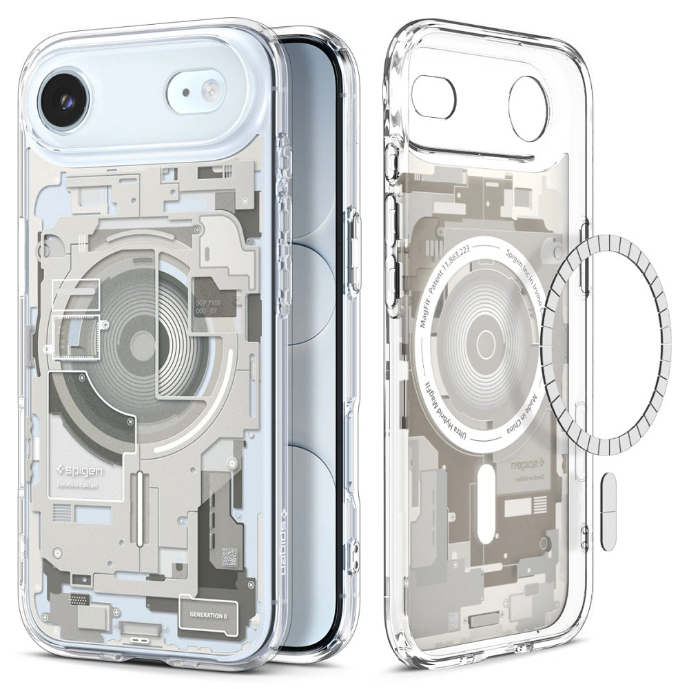 MagSafe cover til Apple iPhone 17 Air, Spigen, Ultra Hybrid Zero One, Beige ACS10319
