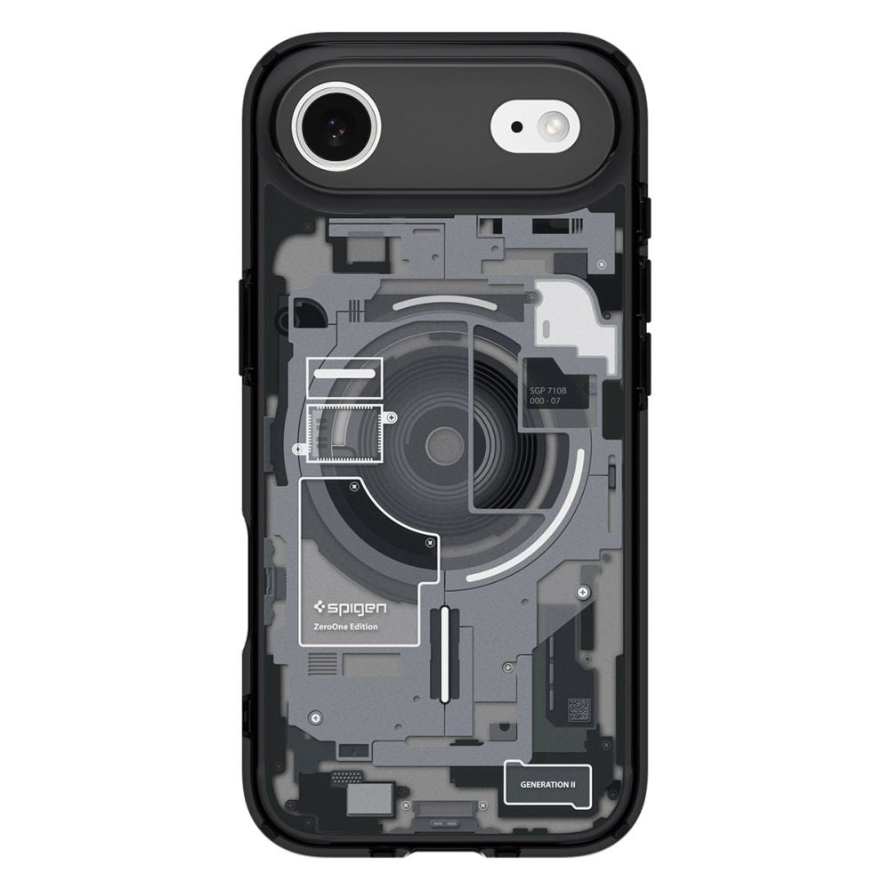 MagSafe cover til Apple iPhone 17 Air, Spigen, Ultra Hybrid Zero One, Sort ACS10320