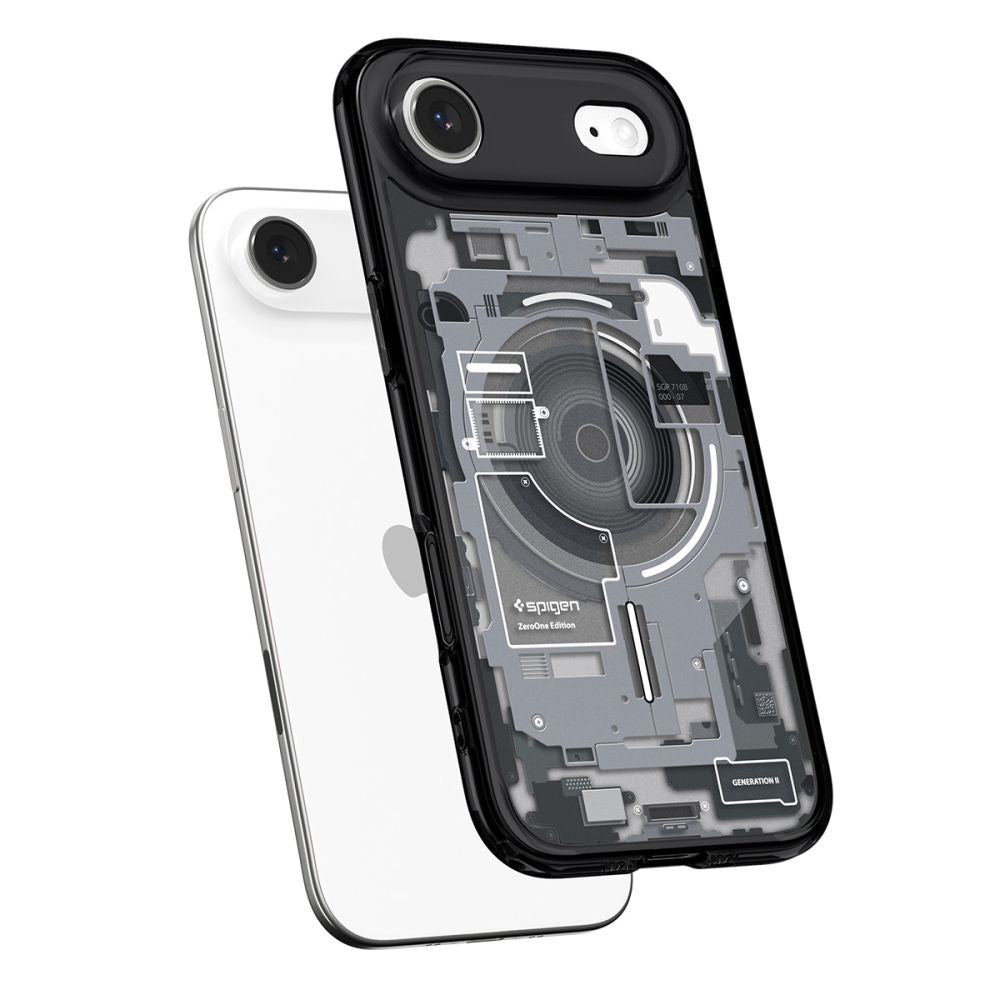 MagSafe cover til Apple iPhone 17 Air, Spigen, Ultra Hybrid Zero One, Sort ACS10320
