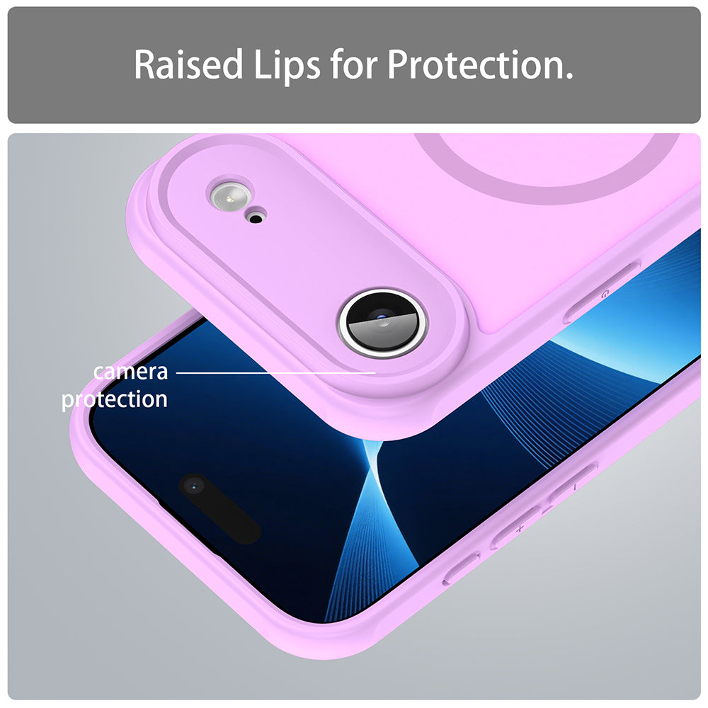 MagSafe cover til Apple iPhone 17 Air, Techsuit, HaloFrost II, Pink