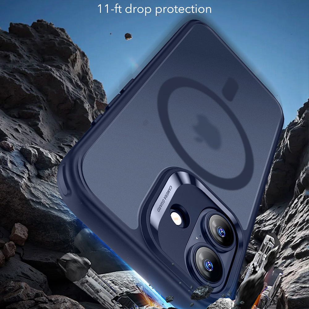 MagSafe cover til Apple iPhone 17, ESR, Classic Hybrid, Satinblå