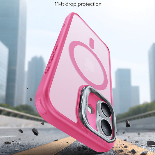 MagSafe cover til Apple iPhone 17, ESR, Classic Hybrid Kickstand, Satinrosa