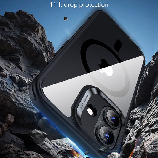 MagSafe cover til Apple iPhone 17, ESR, Classic Hybrid, Sort Transparent