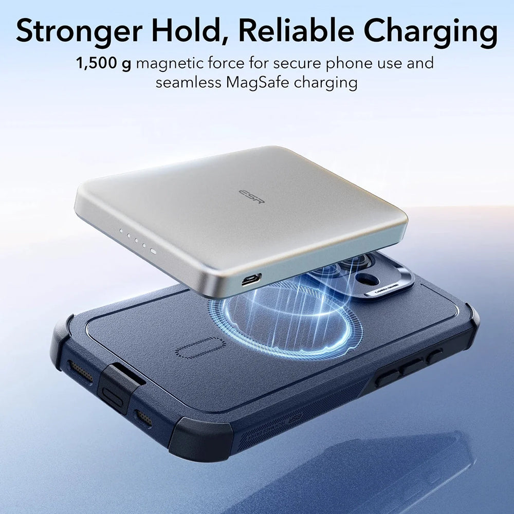 MagSafe cover til Apple iPhone 17, ESR, Cyber, Blå