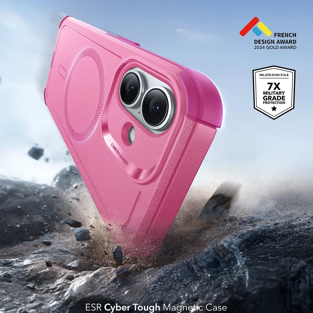MagSafe cover til Apple iPhone 17, ESR, Cyber, Pink