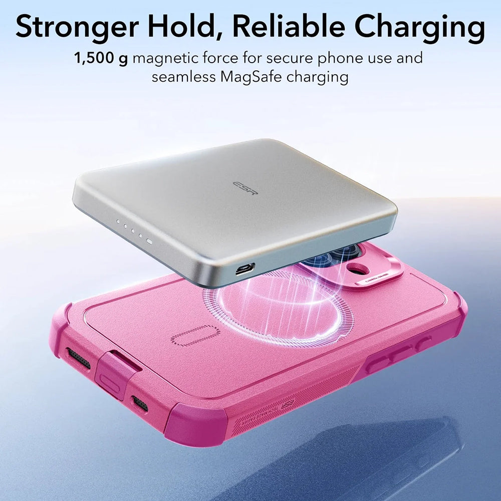 MagSafe cover til Apple iPhone 17, ESR, Cyber, Pink