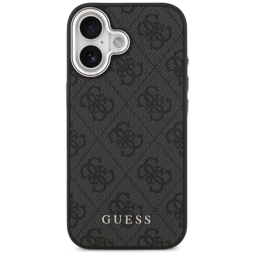 MagSafe cover til Apple iPhone 17, Guess, 4G Classic Logo, Sort