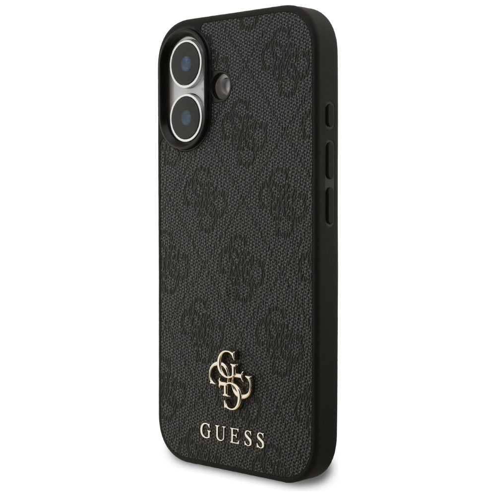 MagSafe cover til Apple iPhone 17, Guess, 4G Small and Classic Logo, Sort