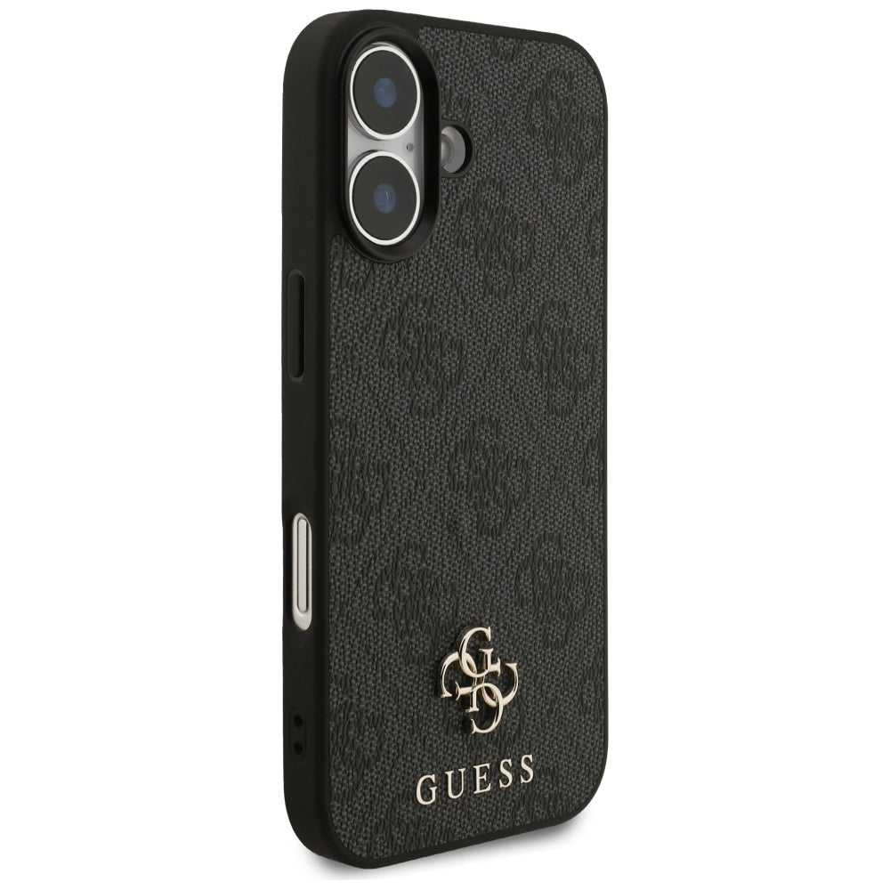 MagSafe cover til Apple iPhone 17, Guess, 4G Small and Classic Logo, Sort