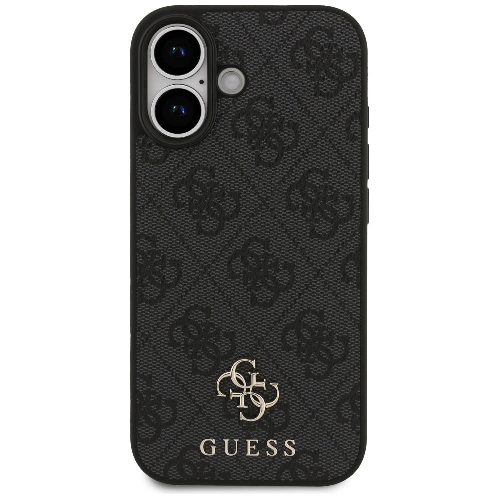 MagSafe cover til Apple iPhone 17, Guess, 4G Small and Classic Logo, Sort